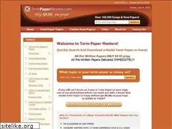Sites similar to termpapermasters.com