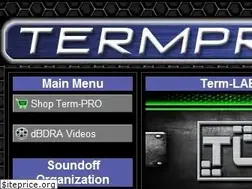 Sites similar to termpro.com