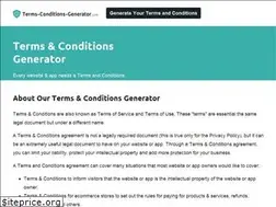 Sites similar to terms-conditions-generator.com
