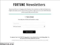 Sites similar to termsheet.fortune.com