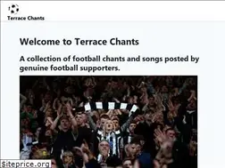 Sites similar to terracechants.me.uk