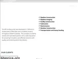 Sites similar to terrafirmaresources.ca