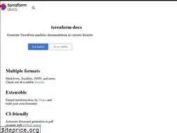 Sites similar to terraform-docs.io