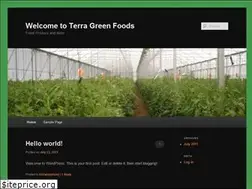 Sites similar to terragreenfoods.com