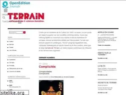 Sites similar to terrain.revues.org