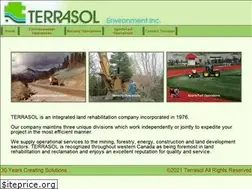 Sites similar to terrasolenvironment.ca