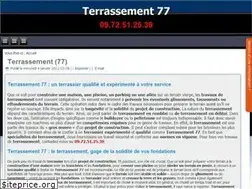 Sites similar to terrassement77.com