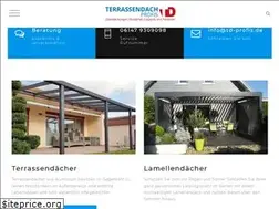 Sites similar to terrassendach-profis.de
