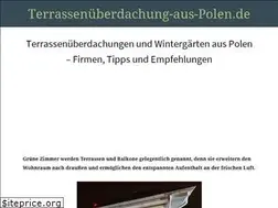 Sites similar to terrassenueberdachung-aus-polen.de