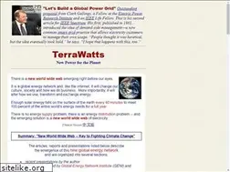 Sites similar to terrawatts.com