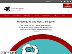 Sites similar to terre-des-femmes.de