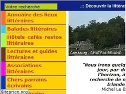 Sites similar to terresdecrivains.com