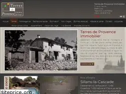 Sites similar to terresdeprovenceimmobilier.com