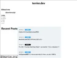 Sites similar to terrier.dev
