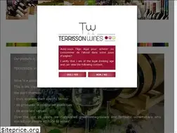 Sites similar to terrisson-wines.com