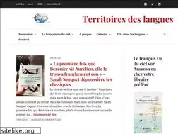 Sites similar to territoiresdeslangues.com