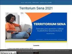 Sites similar to territoriumsena.co