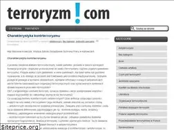 Sites similar to terroryzm.com
