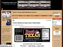 Sites similar to terrysbarbecuesauce.com