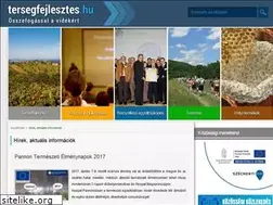 Sites similar to tersegfejlesztes.hu