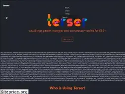 Sites similar to terser.org