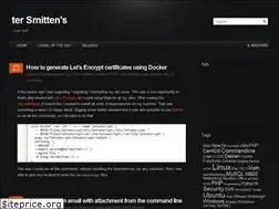 Sites similar to tersmitten.nl