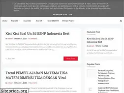 Sites similar to terupdatecontohsoal.blogspot.com