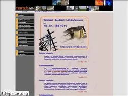 Sites similar to tervezes.info