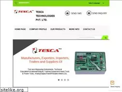 Sites similar to tescatechnologies.tradeindia.com