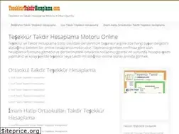 Sites similar to tesekkurtakdirhesaplama.com