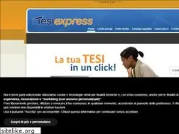 Sites similar to tesiexpress.it