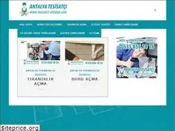 Sites similar to tesisatci-antalya.com