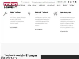 Sites similar to tesisatservisim.com