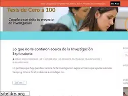 Sites similar to tesisdeceroa100.com