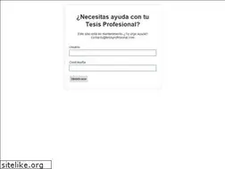 Sites similar to tesisprofesionales.com