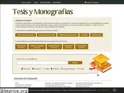 Sites similar to tesisymonografias.net