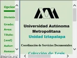 Sites similar to tesiuami.izt.uam.mx