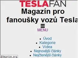 Sites similar to teslafan.cz