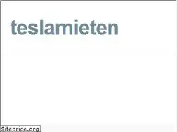 Sites similar to teslamieten.com