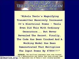 Sites similar to teslaspowermagnification.com