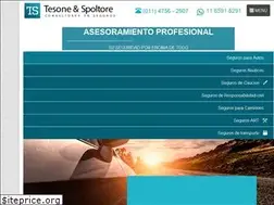 Sites similar to tesonespoltore.com.ar