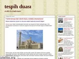 Sites similar to tespihduasi.blogspot.com