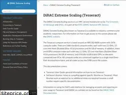 Sites similar to tesseract-dirac.readthedocs.io