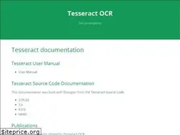Sites similar to tesseract-ocr.github.io
