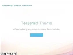 Sites similar to tesseracttheme.com