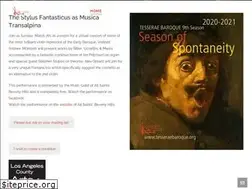 Sites similar to tesseraebaroque.org