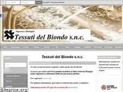 Sites similar to tessutidelbiondo.it