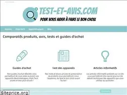 Sites similar to test-et-avis.com