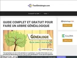 Sites similar to test-genealogie.com