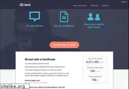 Sites similar to test-my-iq.com
